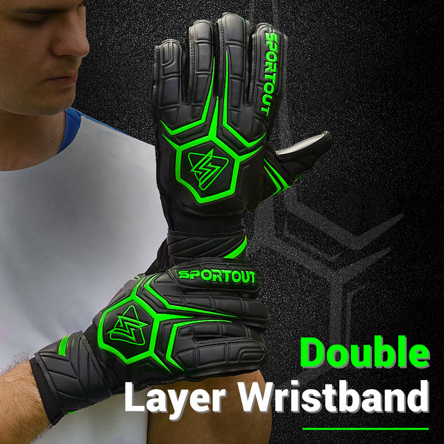 Lightning monster 3.0 Goalkeeper Gloves丨Black and Green