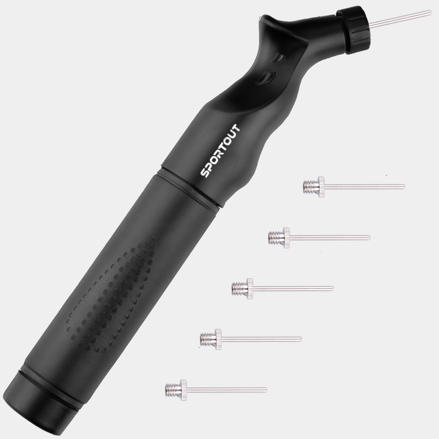 Dual-Action Portable Ball Pump with 5 Replacement Needles