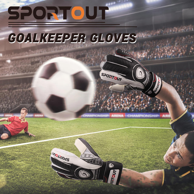 Goalkeeper Gloves丨Blace And White